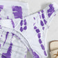 🏖️ 50% OFF NOW! 👙 Women's Ruched 3-Piece Bikini Set – Tie-Dye Print, Halter Top & Adjustable Skirt 🌊