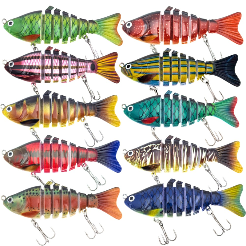 🎣 50% OFF! 🐟Multi-Segmented Bionic Swimming Fishing Lure