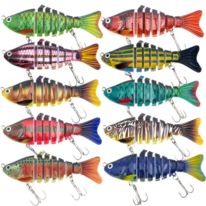 🎣 50% OFF! 🐟Multi-Segmented Bionic Swimming Fishing Lure