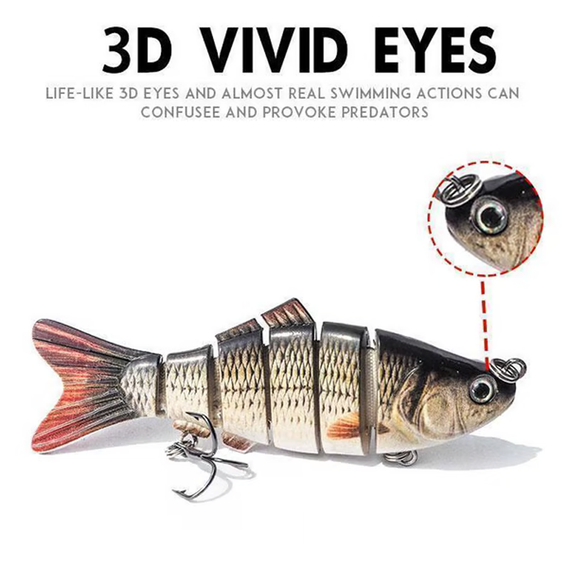 🎣 50% OFF! 🐟Multi-Segmented Bionic Swimming Fishing Lure