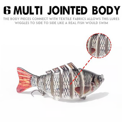 🎣 50% OFF! 🐟Multi-Segmented Bionic Swimming Fishing Lure