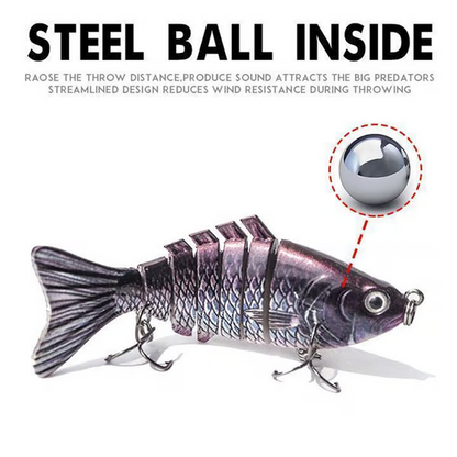 🎣 50% OFF! 🐟Multi-Segmented Bionic Swimming Fishing Lure