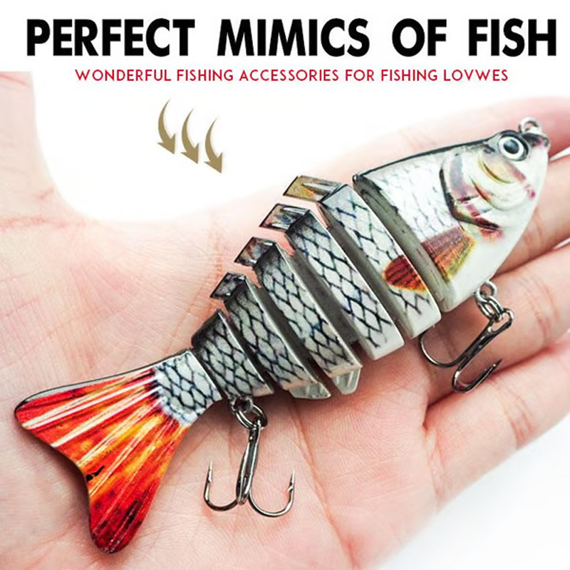 🎣 50% OFF! 🐟Multi-Segmented Bionic Swimming Fishing Lure