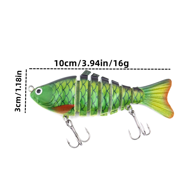 🎣 50% OFF! 🐟Multi-Segmented Bionic Swimming Fishing Lure