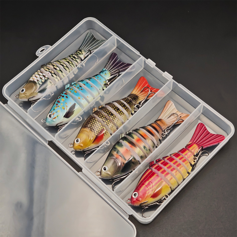🎣 50% OFF! 🐟Multi-Segmented Bionic Swimming Fishing Lure
