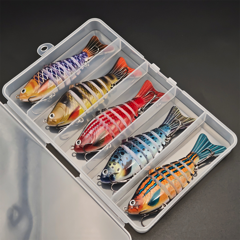 🎣 50% OFF! 🐟Multi-Segmented Bionic Swimming Fishing Lure