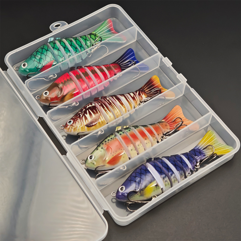 🎣 50% OFF! 🐟Multi-Segmented Bionic Swimming Fishing Lure
