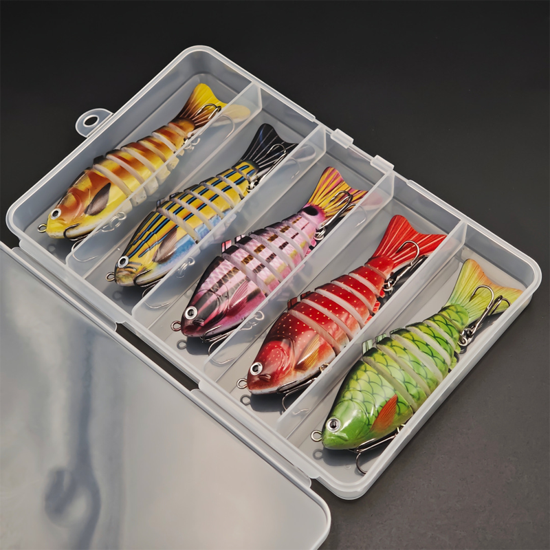 🎣 50% OFF! 🐟Multi-Segmented Bionic Swimming Fishing Lure
