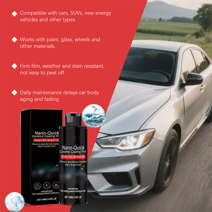 🔥⏰Nano-Quick Ceramic Coating Pro for automobiles