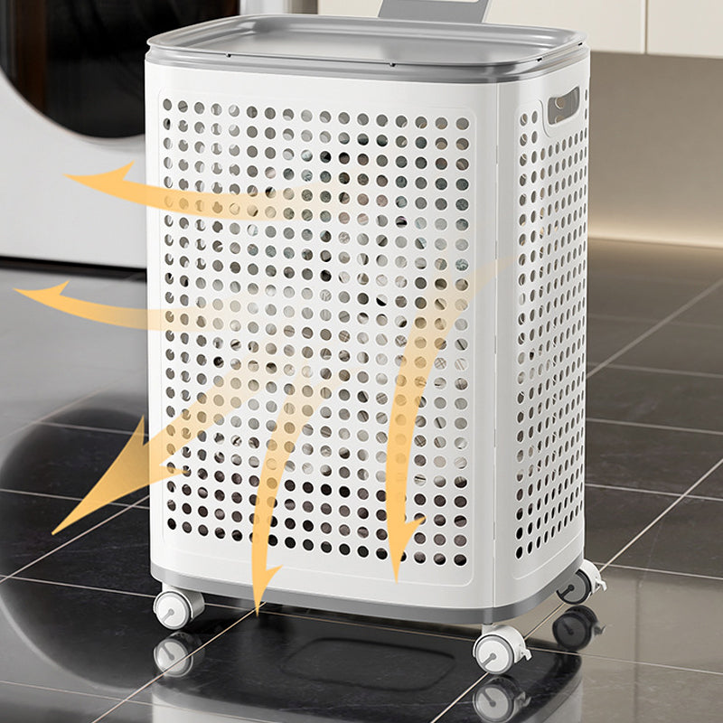 💎 50% OFF VENTILATED LAUNDRY BASKET ! 💎 360° Wheels, Concealing Lid & Large Capacity for Family ✨