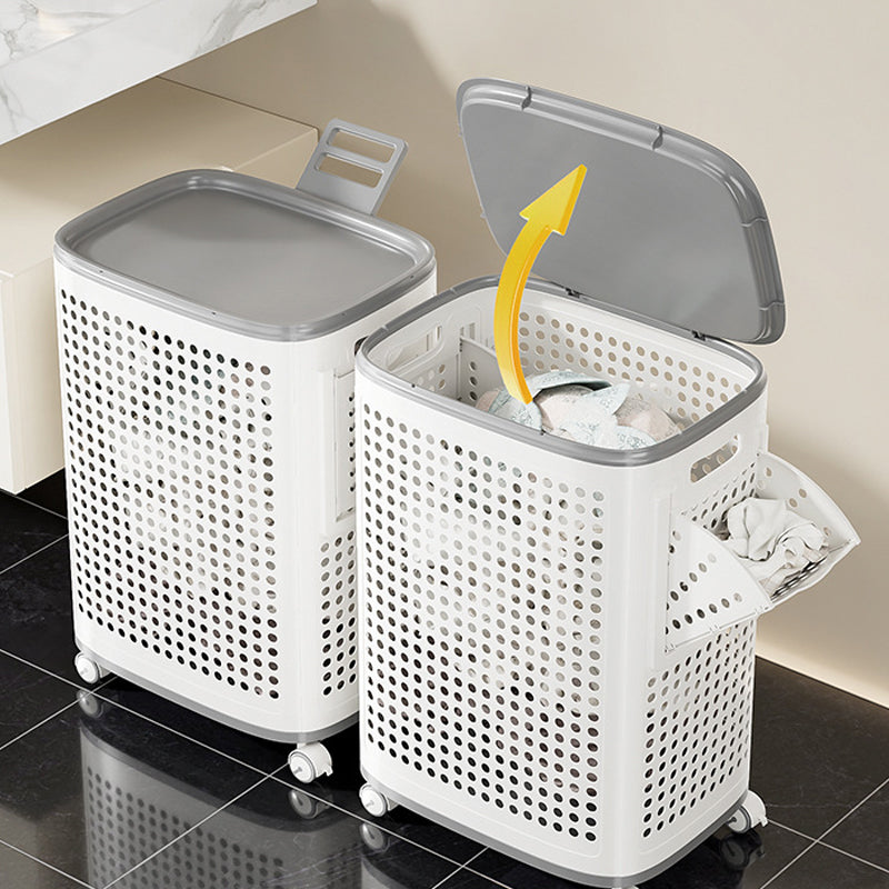 💎 50% OFF VENTILATED LAUNDRY BASKET ! 💎 360° Wheels, Concealing Lid & Large Capacity for Family ✨