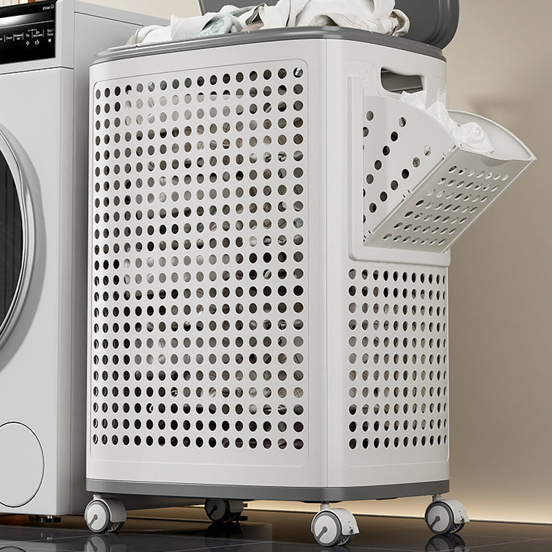 💎 50% OFF VENTILATED LAUNDRY BASKET ! 💎 360° Wheels, Concealing Lid & Large Capacity for Family ✨