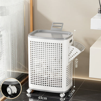 💎 50% OFF VENTILATED LAUNDRY BASKET ! 💎 360° Wheels, Concealing Lid & Large Capacity for Family ✨