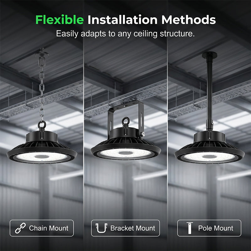 💡 50% OFF NOW! UFO LED High Bay Light – 100W, 160lm/W, 220V, for Industrial, Warehouse & Large Spaces 🏭✨