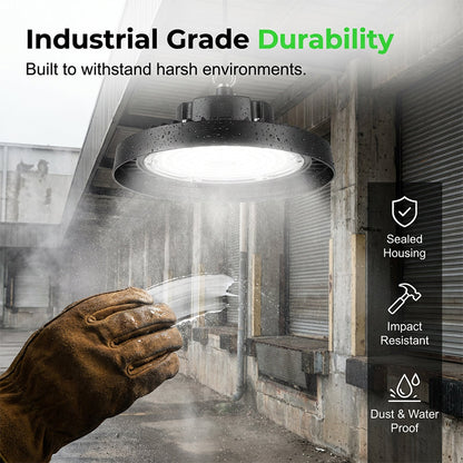 💡 50% OFF NOW! UFO LED High Bay Light – 100W, 160lm/W, 220V, for Industrial, Warehouse & Large Spaces 🏭✨