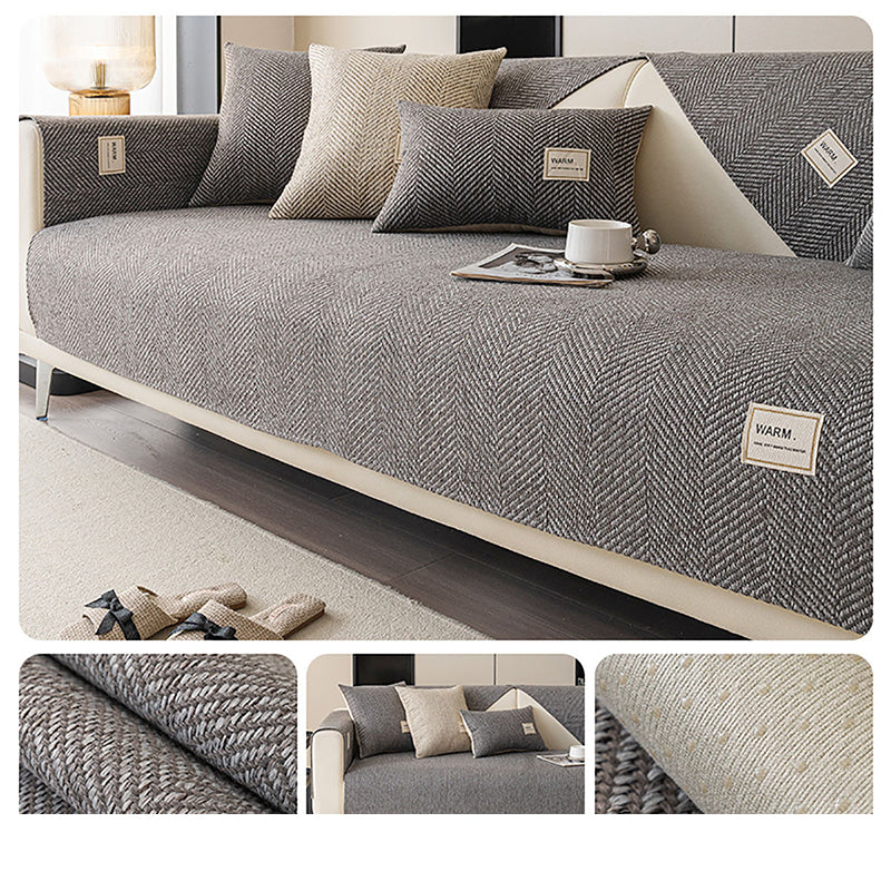 🔥 HOT SALE 🏆 Flash Sale ⚡Modern Herringbone Pattern Couch Cover