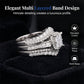 Women's Princess Cut Cubic Zirconia Filled Ring