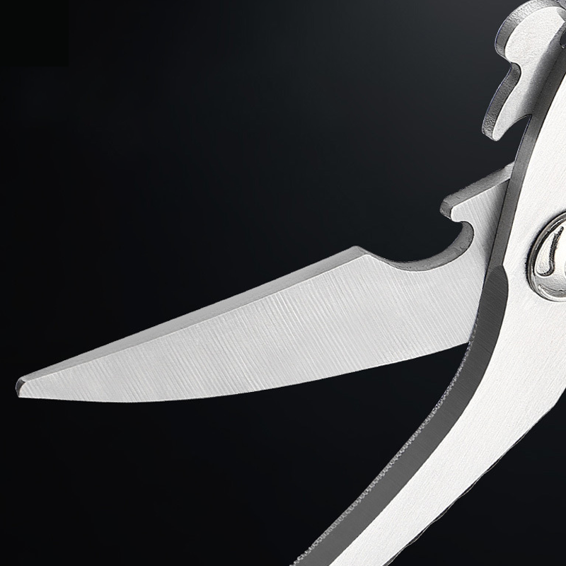 ✂️ LIMITED TIME 50% OFF! ⚡ Heavy-Duty Multifunction Kitchen Shears – 4-in-1 Tool with Fish Scaler, Bottle Opener & Safety Lock 🔪