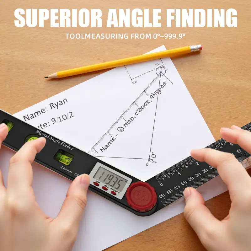 🎉 2026 Sale — Over 49,000 Sold! 📐 4-in-1 Digital Angle Finder Ruler with Level – Precision Measurement Tool 🔧