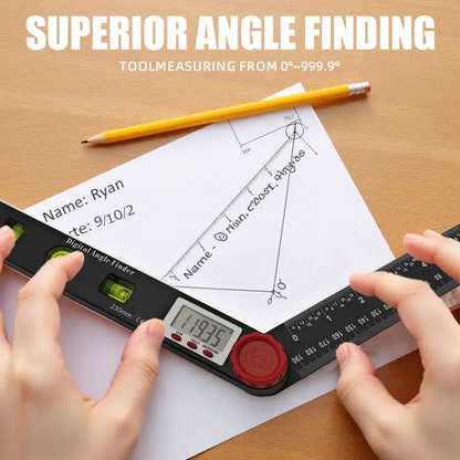 4-in-1 Digital Angle Finder Ruler with Level