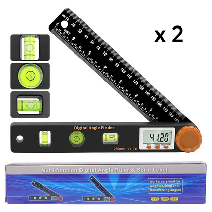 4-in-1 Digital Angle Finder Ruler with Level