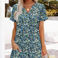 ⏳Time-Limited Special 50% Off⏰Women's Casual Loose Fit Short Sleeve Dress