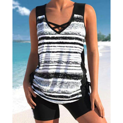 🏊‍♀️Women's Printed Two-Piece Tankini Swimsuit