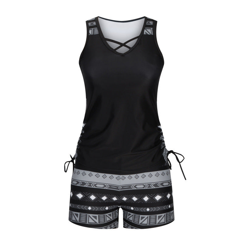🏊‍♀️Women's Printed Two-Piece Tankini Swimsuit