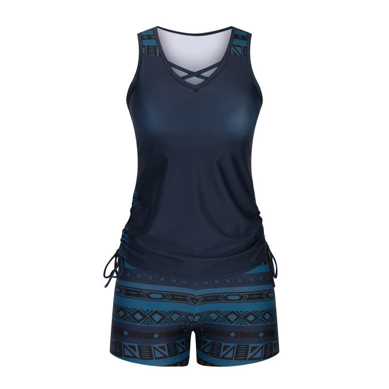 🏊‍♀️Women's Printed Two-Piece Tankini Swimsuit