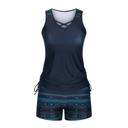 🏊‍♀️Women's Printed Two-Piece Tankini Swimsuit