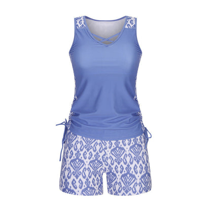🏊‍♀️Women's Printed Two-Piece Tankini Swimsuit