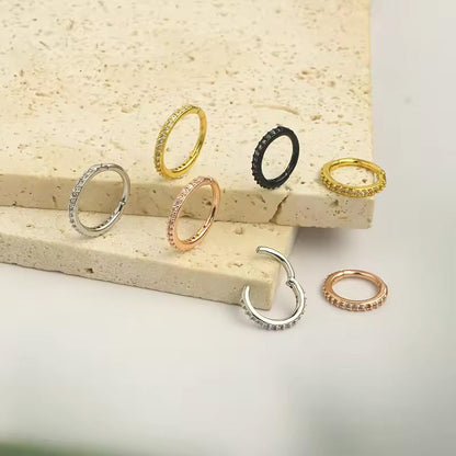Stylish Diamond Earrings & Nose Ring