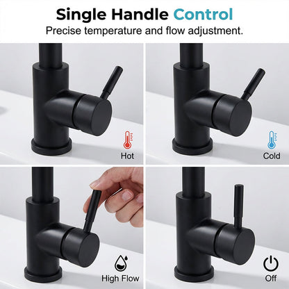 🚰 50% OFF NOW! 🧼 Modern Pull-Down Kitchen Faucet – Dual Spray Modes, Brass Core & Auto-Retraction ✨
