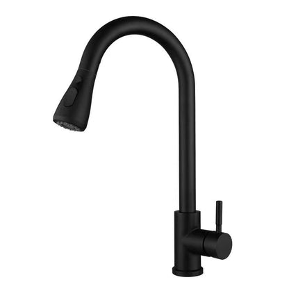🚰 50% OFF NOW! 🧼 Modern Pull-Down Kitchen Faucet – Dual Spray Modes, Brass Core & Auto-Retraction ✨