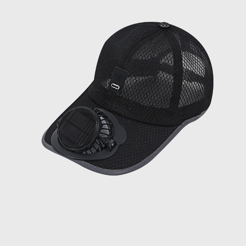 🔥 Hot sale 🔥Breathable Baseball Cap with Solar Fan