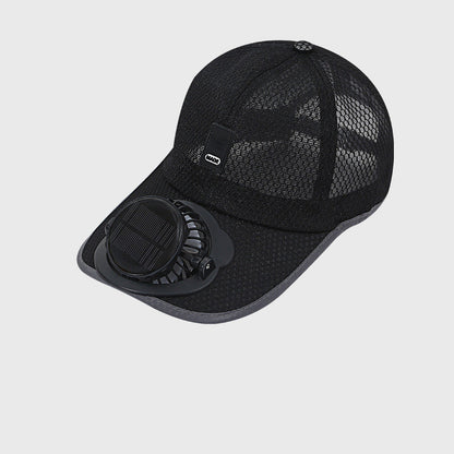 🔥 Hot sale 🔥Breathable Baseball Cap with Solar Fan