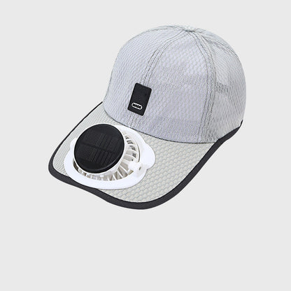 🔥 Hot sale 🔥Breathable Baseball Cap with Solar Fan