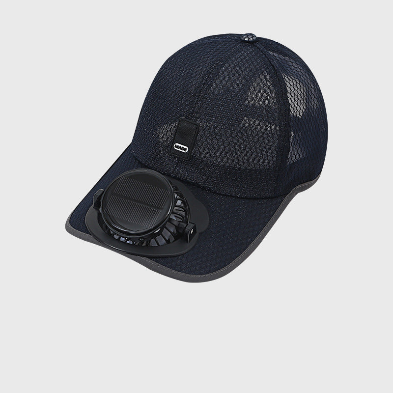 🔥 Hot sale 🔥Breathable Baseball Cap with Solar Fan