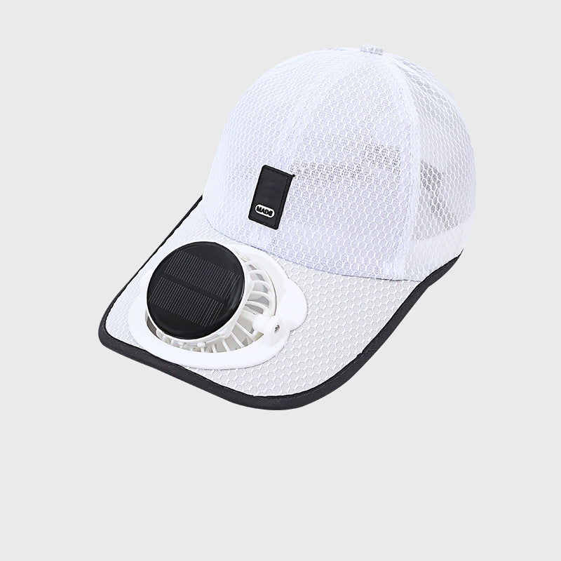 🔥 Hot sale 🔥Breathable Baseball Cap with Solar Fan