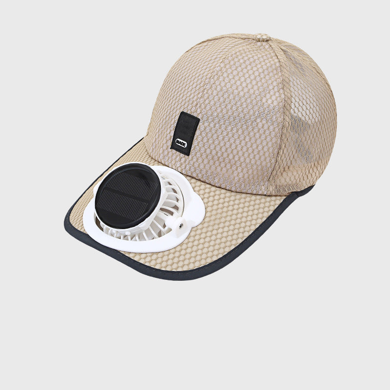 🔥 Hot sale 🔥Breathable Baseball Cap with Solar Fan