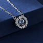 Sweatproof Plated Sparkling Dance Rhinestone Necklace
