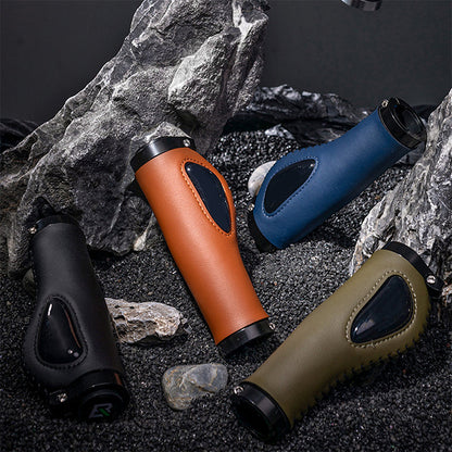 Ergonomic Bicycle Handlebar Grips with Palm Rest