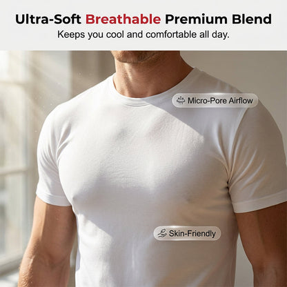 Men's Slim Fit Crew Neck T-Shirt