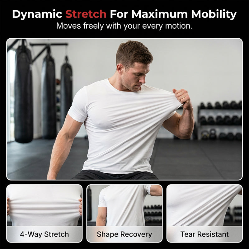 Men's Slim Fit Crew Neck T-Shirt