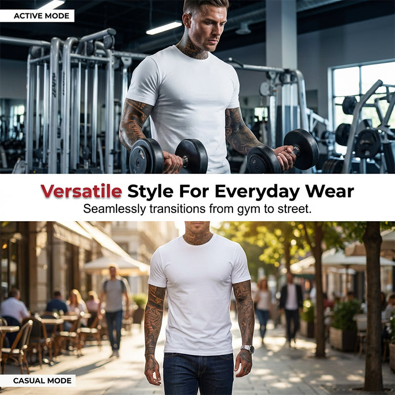 Men's Slim Fit Crew Neck T-Shirt