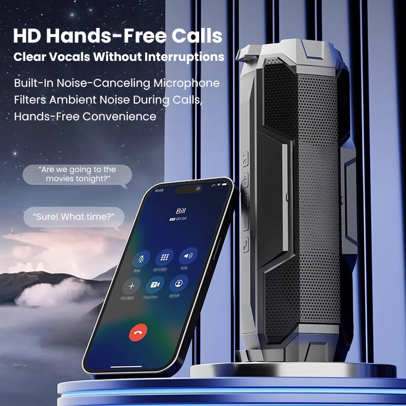 ⏳Limited-time 50% off & FREE SHIPPING⏰ HIFI Waterproof Portable Wireless Bluetooth Speaker🚗🔊