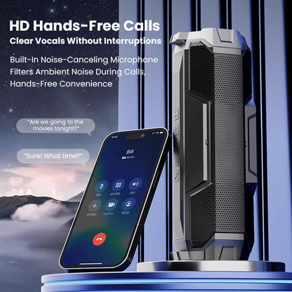 ⏳Limited-time 50% off & FREE SHIPPING⏰ HIFI Waterproof Portable Wireless Bluetooth Speaker🚗🔊