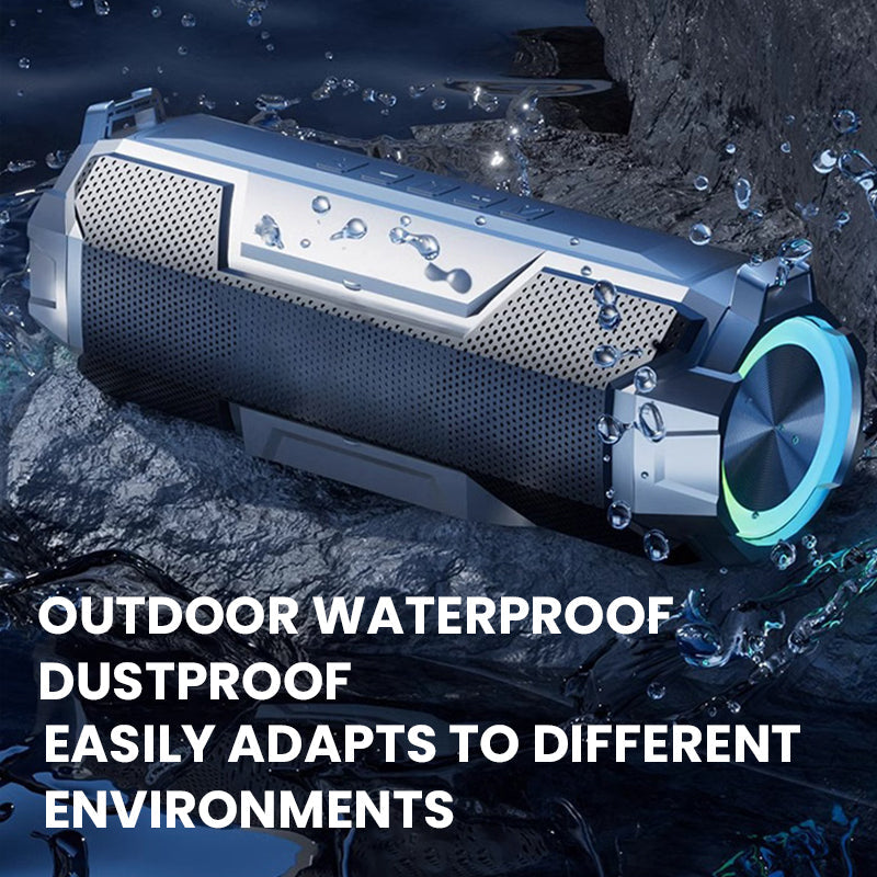 ⏳Limited-time 50% off & FREE SHIPPING⏰ HIFI Waterproof Portable Wireless Bluetooth Speaker🚗🔊