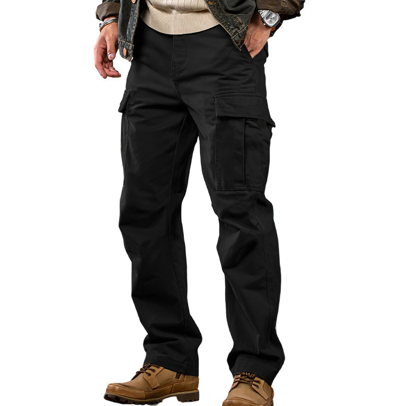 Men's Tactical Cargo Pants with Multiple Pockets
