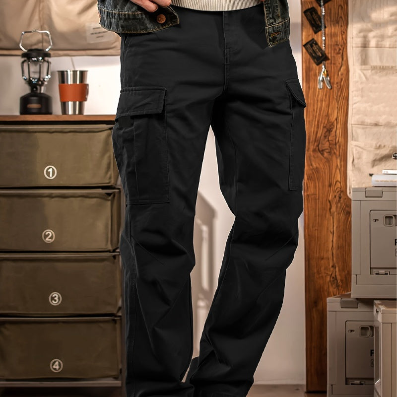 Men's Tactical Cargo Pants with Multiple Pockets